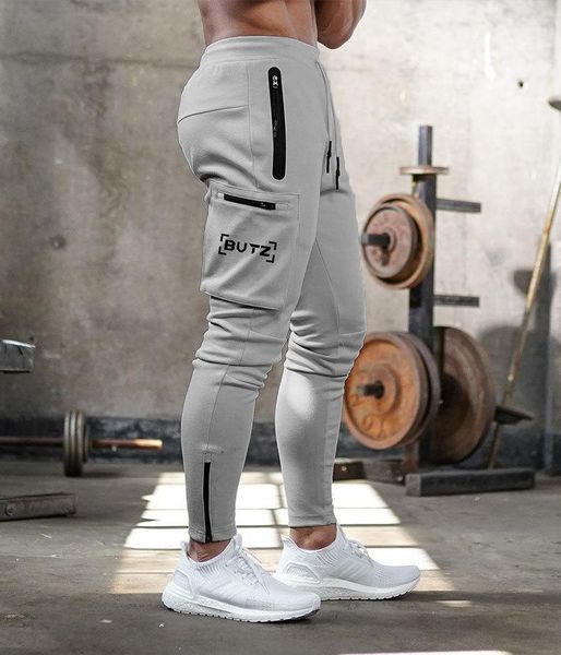 

pants casual mens sports long trousers camouflage fitness homme jeans mens cargo pants running training, Blue