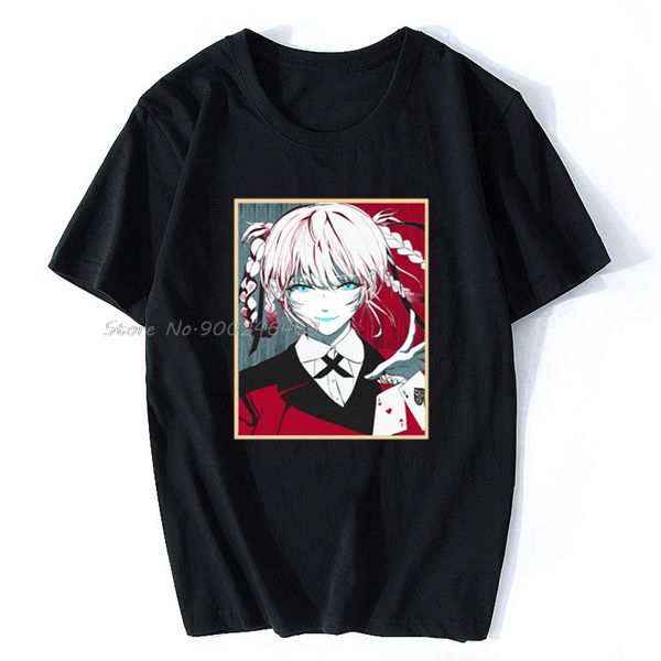 

men t-shirt kakegurui the student council tshirt women t shirt men cotton tees hip hop harajuku streetwear