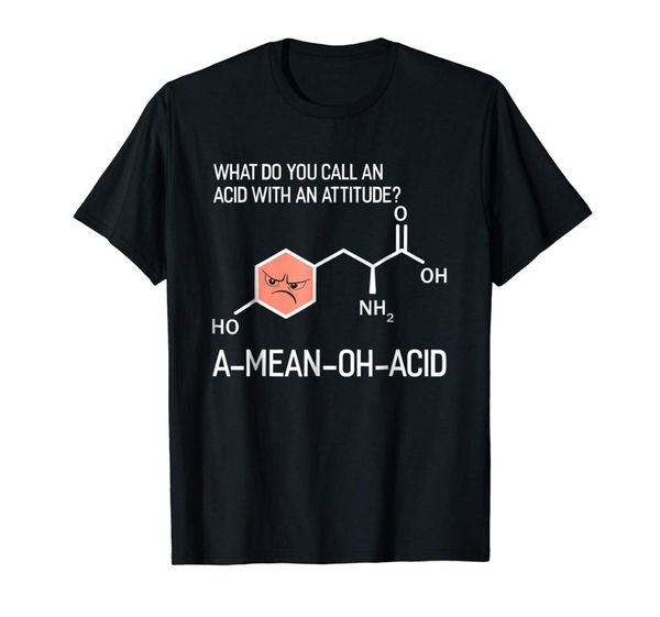 

humor nerdy chemistry t shirt gifts-amino acid for men t-shirt 2019 fashion men men t shirt cool shirts