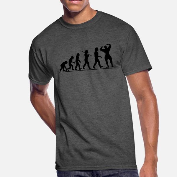 

evolution gym motivation t shirt men knitted cotton s-3xl cool famous funny casual spring vintage shirt
