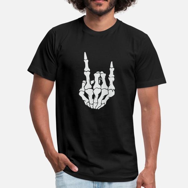 

rock hand music heavy metal gift t shirt men designing tee shirt s-xxxl fit sunlight funny casual summer style slim shirt