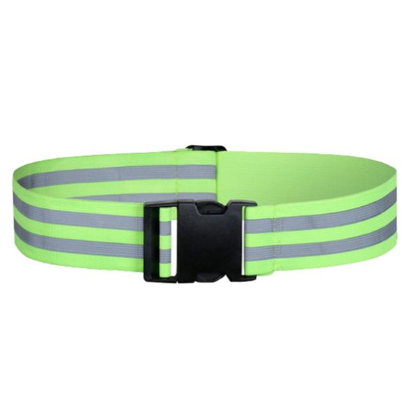 

high visibility reflective belt, reflective running equipment, suitable for night running, cycling and walking, Black;brown