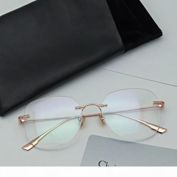 

new eyeglasses frame women men brand designer eyeglass frames designer brand eyeglasses frame clear lens glasses frame oculos cd06 and case, Silver