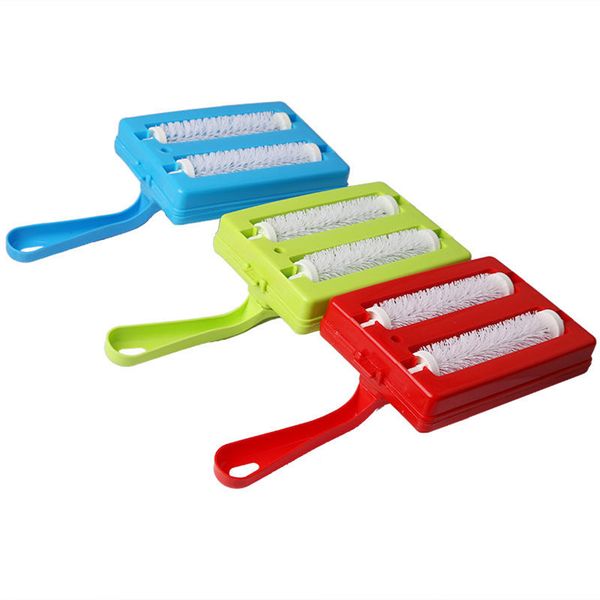 

twin roller type multi-functional hand-held brush sofa/carpet/pet hair brush