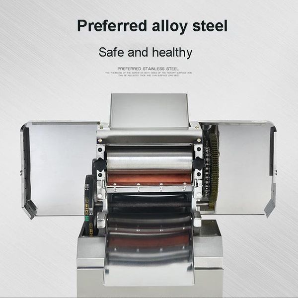

noodle press machine automatic commercial stainless steel clectric pasta maker machine