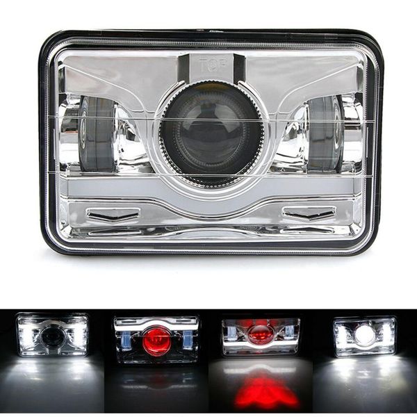 

4" " h4 led g3 light bulb crystal clear sealed beam headlamp 1 pcs