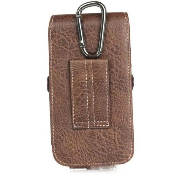

for iphone 7 plus holster pu leather holster belt card cell phone case with buckle for iphone 8 samsung note 8 and more phone under 6.3 inch