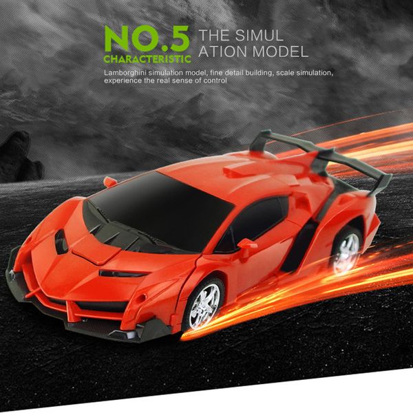 

2 в 1 rc автомобилей игрушки transformation роботы вождения автомобиля vehicle спортивные автомобили модели дистанционного управления автомо