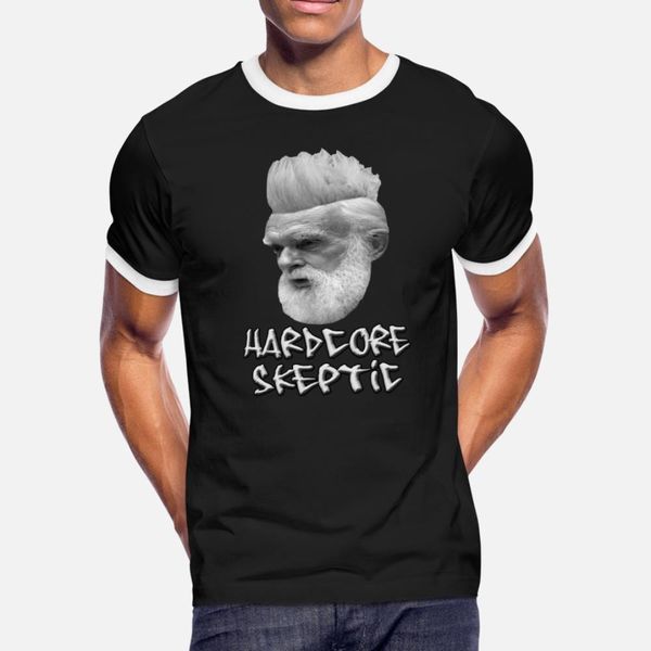 

hardcore скептик тенниска мужчина designs 100% хлопок воротника круглого тонкой милая аутентичной весна осень природной рубашка