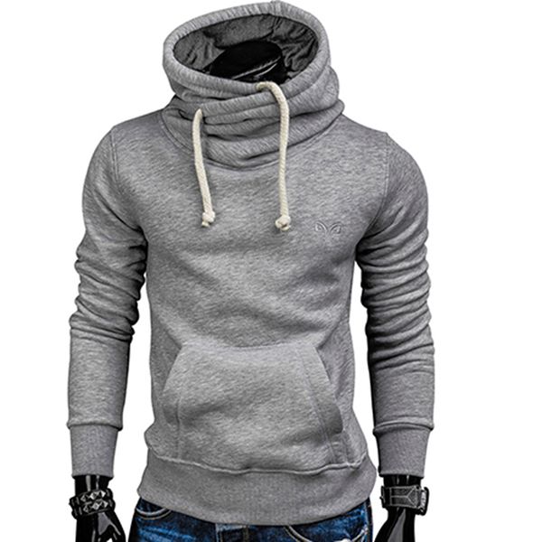 

men's sportswear 2020 hooded sweatshirts and pullovers long sleeve for male spring autumn clothes casual running sweatshirt, Black