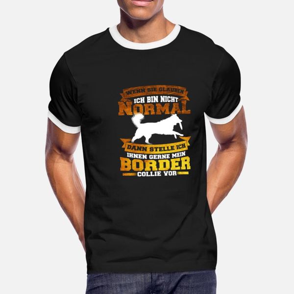 

border collie t shirt men customized 100% cotton s-xxxl slim anti-wrinkle comical spring autumn vintage shirt