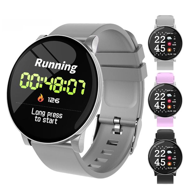 

cgjxsw8 smart bracelet heart rate blood pressure blood oxygen sports tracker ip67 waterproof smart watch fashion color screen smart wristban