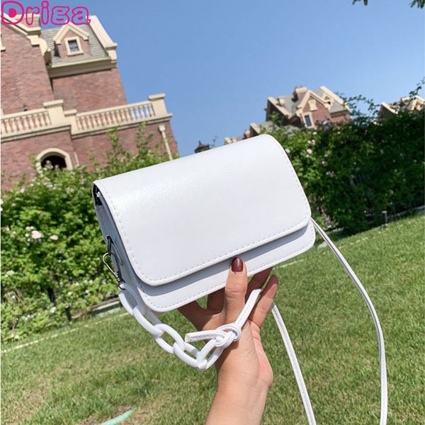 

driga new women bags cute chain flap sling bags fashion shoulder crossbody candy color pu leather handbags