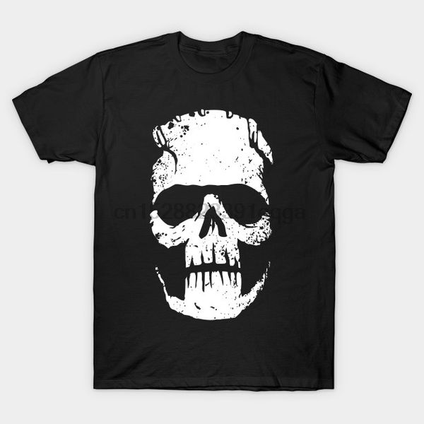 

men short sleeve tshirt frankenskull horror t shirt women t-shirt