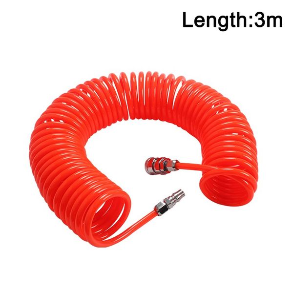 

5x8mm hose spring tube car coiled line air compressor quick connector fitting