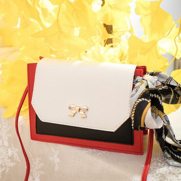 

women handbags ladies silk scarf bow crossbody bags shoulder bag for female travel bag ladies tote