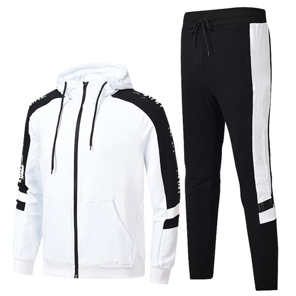 

20s new fashion tracksuits men and women autumn new casual sports styles trendy products long-sleeved men's tracksui 3 colors, Gray