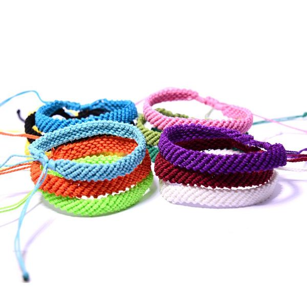 

2020 fashion multi-color woven stretch hand strap cotton embroidery charm letter bracelet woven fringed bracelet for women, Golden;silver