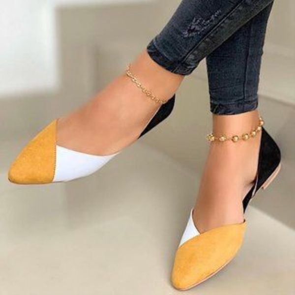 

fashion women flat ballet shoes bling pointed toe flats shoes elegant comfortable lady shiny flat women size 35-43, Black