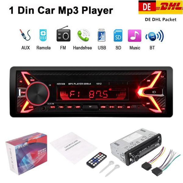 

car autoradio radio tape recorder remote control bluetooth fm aux receiver auto audio mp3 player car stereo radio 1din audio