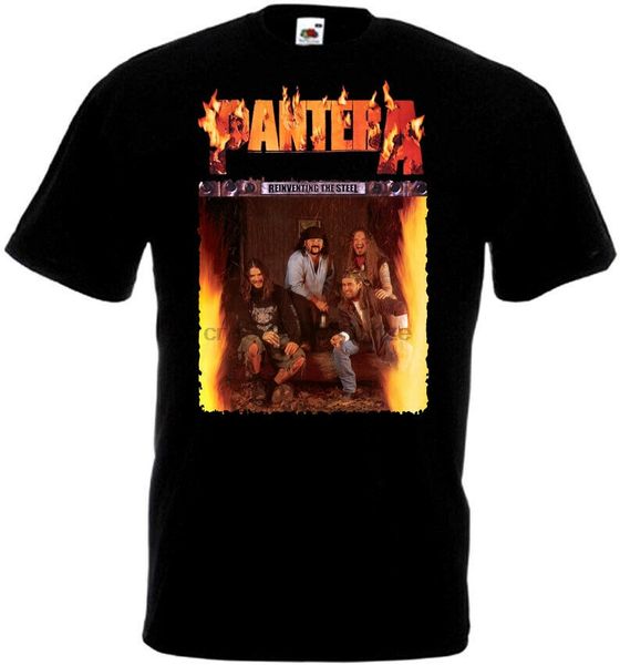 

pantera reinventing the steel v42 t shirt heavy metal black all sizes s 5xl