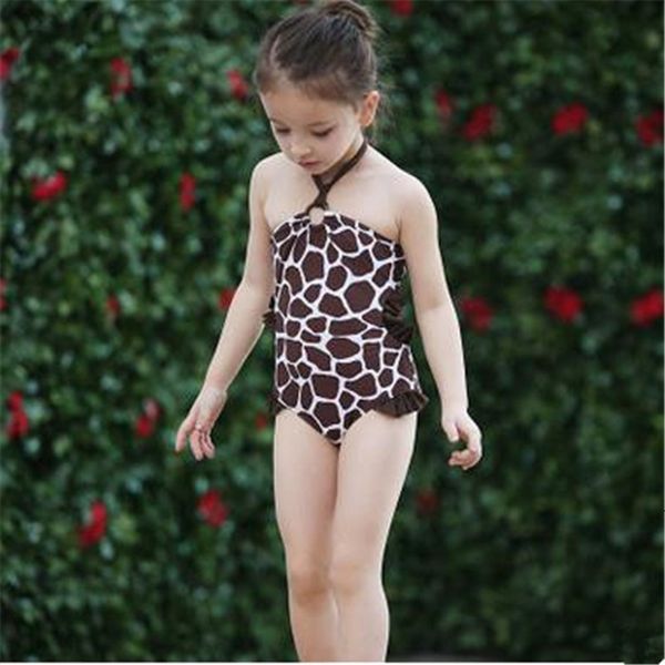 

kids one piece swimwear summer girls plaid swimsuit dress baby girl sports bathing suits with swimming cap