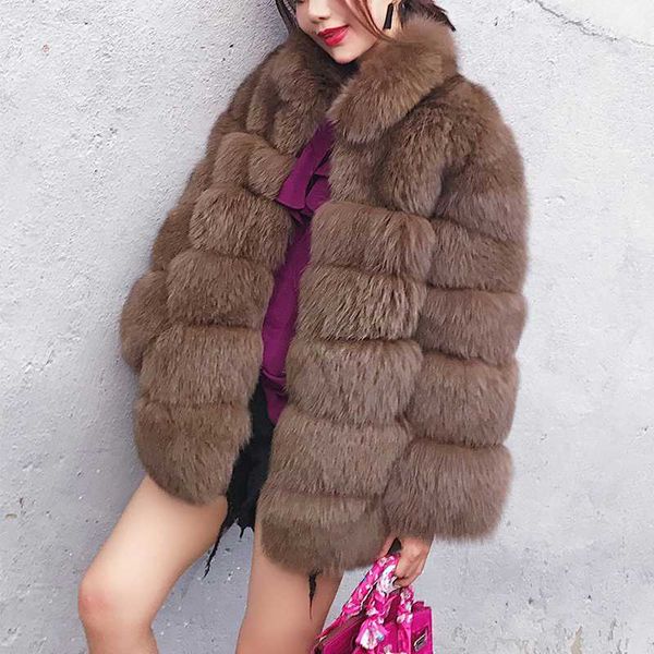 

winter thick warm faux fur coat women plus size 6xl long sleeve imitation fur jacket luxury winter coats, Black