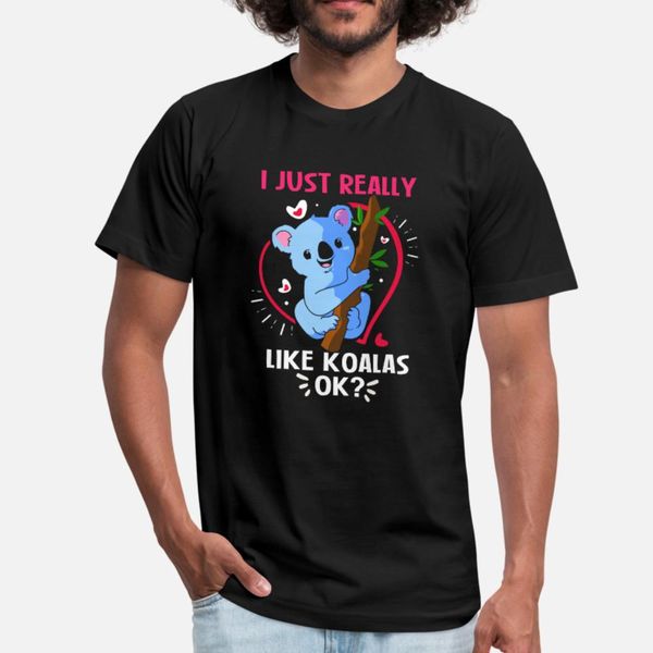 

koala bear australia marsupial hipster backpacking t shirt men character tee shirt plus size 3xl family interesting breathable spring shirt