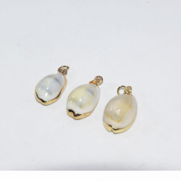 

5pc shell jewelry raw sea snail charms pendant girl mother pearl shell necklaces pendants for women gifts, Silver
