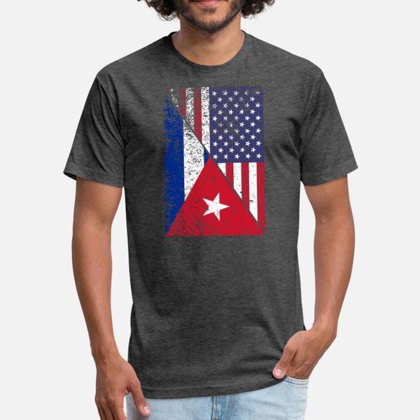

cuba america t shirt men designer cotton euro size s-3xl family fit new fashion spring autumn vintage shirt