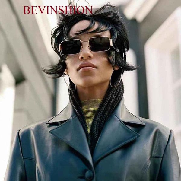 

vintage metal steampunk sunglasses male european and american design square sun glasses women punk eyeglasses 577, White;black