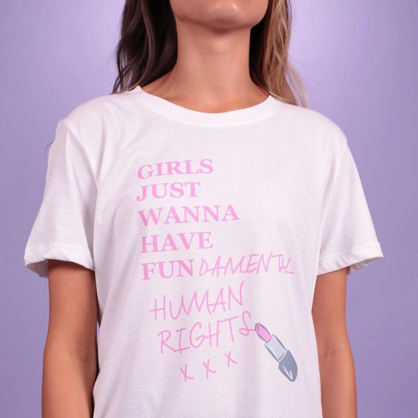 

all girls want... women's knits & tees, White