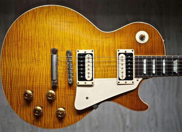 

custom electric guitar, one piece body, one piece neck, quality hb cst16112603 a