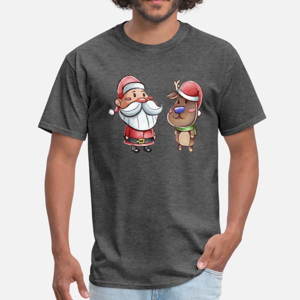 

christmas t shirt men designer tee shirt plus size 3xl cool cute building spring normal shirt