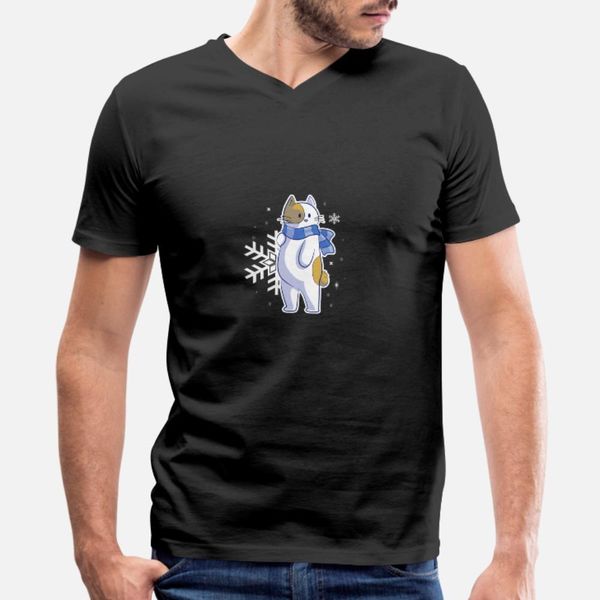 

cold cat t shirt men printing tee shirt round neck fit loose humor summer style trend shirt
