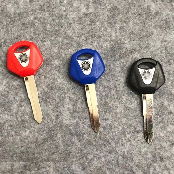 

1 pcs motorcycle uncut blade blank key embryo fit for yamaha yzf xjr1300 fjr1300 mt09 mt07 xj6 tmax fz6 fz8 r3 r1 r6, Silver