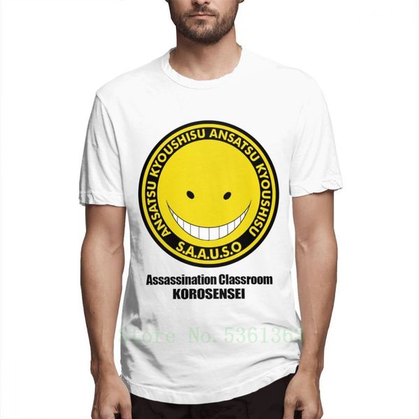 

3d cotton t-shirt print anime koro sensei assasination classroom tee t shirt organic graphic big size s-5xl t shirt