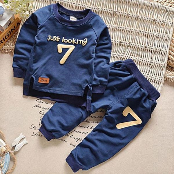 

2020 autumn fashion style autumn cartoon baby boys sets long sleeve shirt+jeans pants 2ps boys clothes kids clothes, White