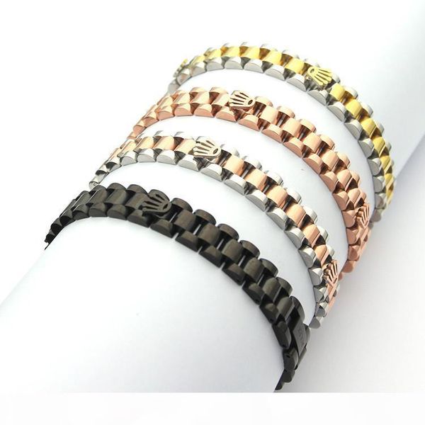 

мода спидометр pulsera стиль жизни brazalete titanio gun black crownstainless стали манжета звено цепи браслет браслеты для мужчин j190703