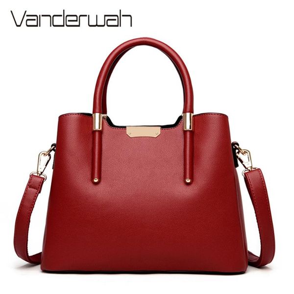 

three-tier partition women's tote bag designer fashion simple handbags high capacity shoulder bag ladies bucket high quality