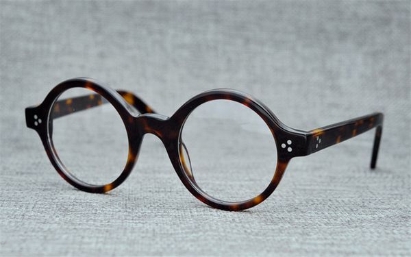 

retro full rim acetate round frame progressive multi-focal lens eyewear black leopard anti-reflective reading glasses, White;black