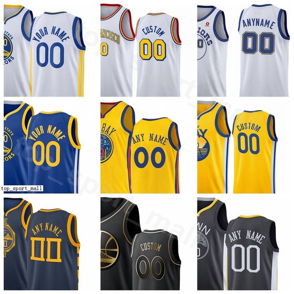 

экран печати баскетбол дрэймонд грин джерси 23 thompson 11 stephen curry 30 poole 3 эрик paschall 7 город закончено заработанные издание, Black;red