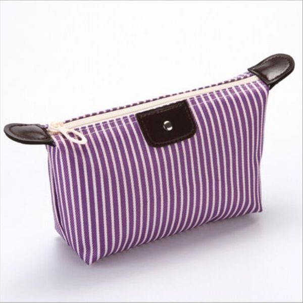 

cosmetic bags women beauty striped multifunction cosmetic makeup bag organizer zipper travel toiletry case drop shipping