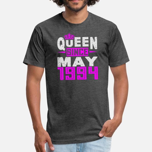 

queen с мая 1994 тенниска мужчины customize майка евро размер s-3xl уникальный anti-wrinkle новый стиль весна урожай рубашка