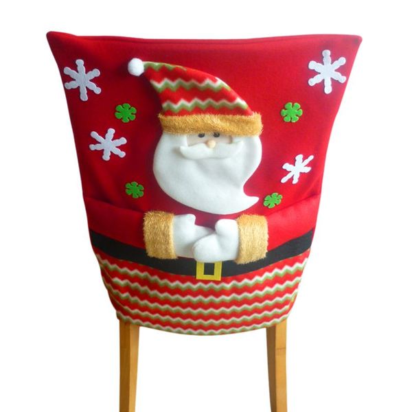 

xmas snowman santa claus chair cover christmas chair cover for christmas decor kid gift and cute home decor ornaments