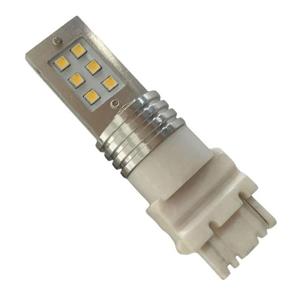 

new arrivals super bright 3157 car turn signal reverse lights 12led 6w white light vehicle bulbs