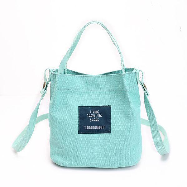 

2020 fashion handbags women bag vintage canvas shoulder bags new bucket shoulder handbags messenger bag