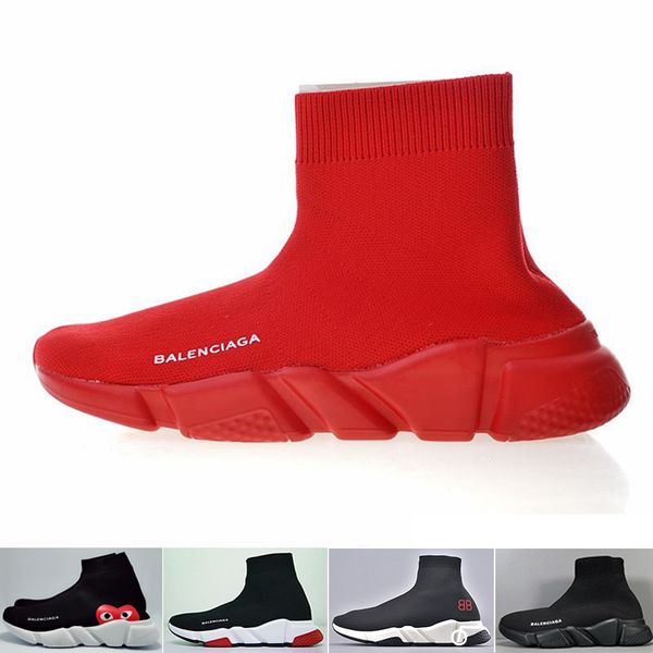 

new design dlx sock shoe speed trainer breathable sneakers speed trainer sock race runners black shoes men and women sports shoes 36-45 ybbc