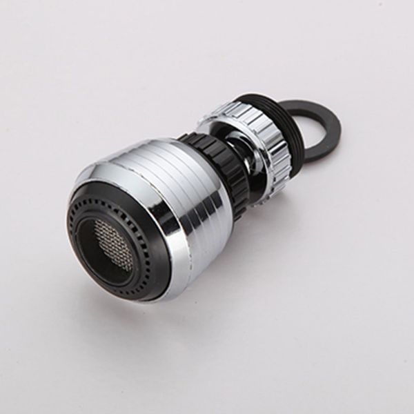 

360 degrees rotation double interface faucet bubbler filter