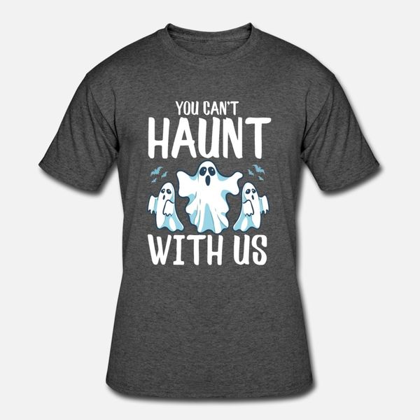 

you can t haunt with us funny ghosts halloween pun t shirt men printed 100% cotton s-xxxl clothes crazy building summer pattern shirt